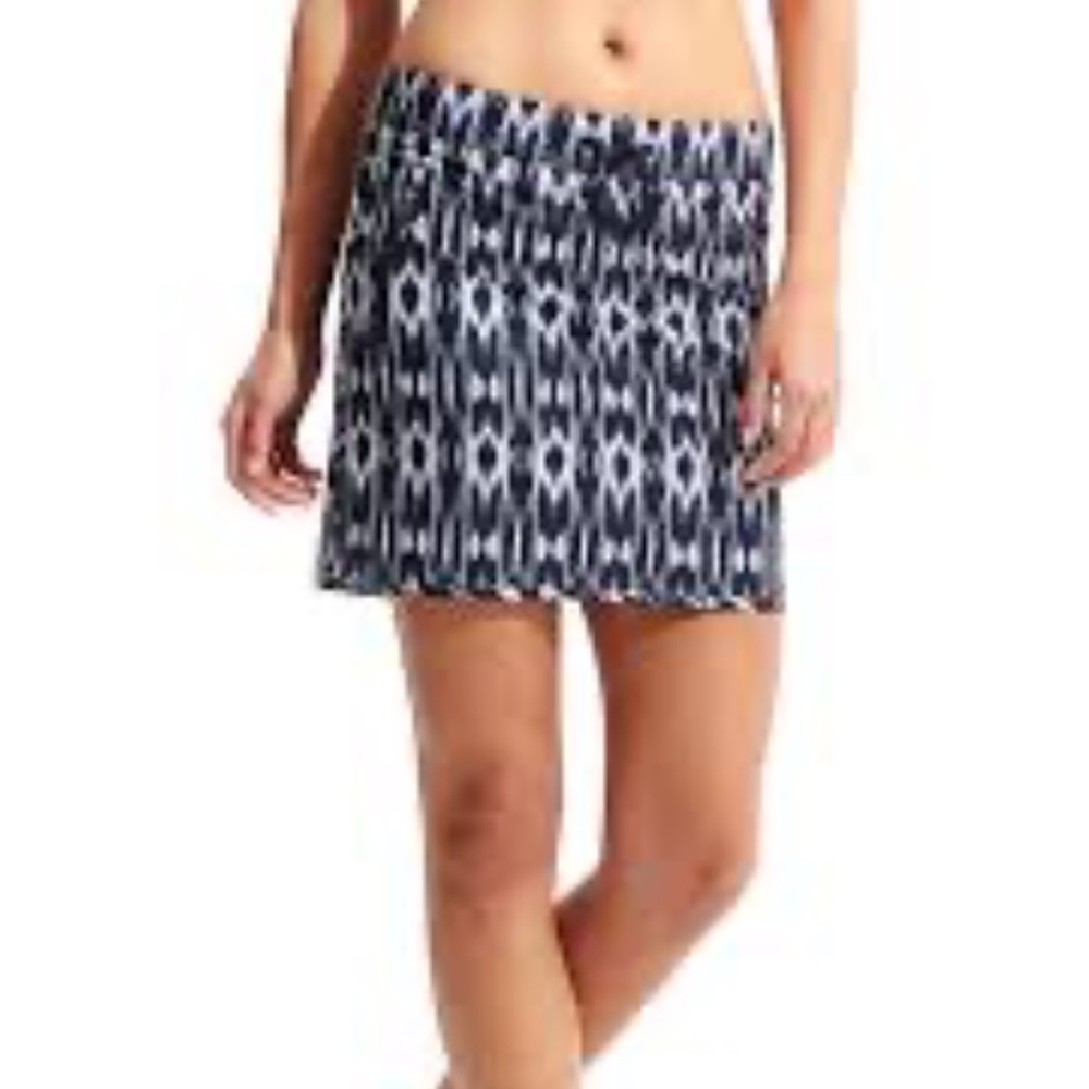 Athleta Lightweight Printed Active Skirt Skort Size M